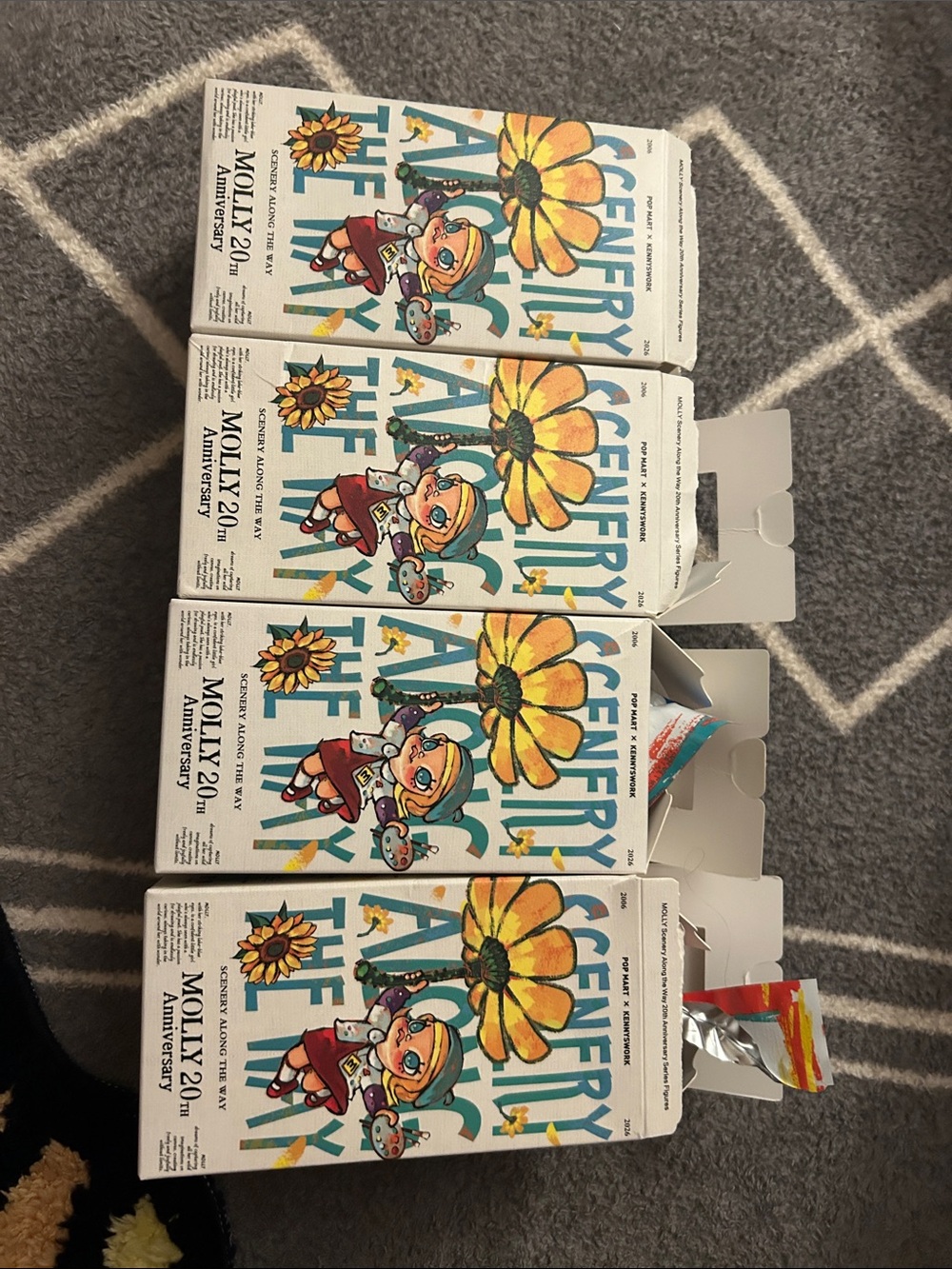 Molly 20th Anniversary Scenery Along the Way blind boxes NWT